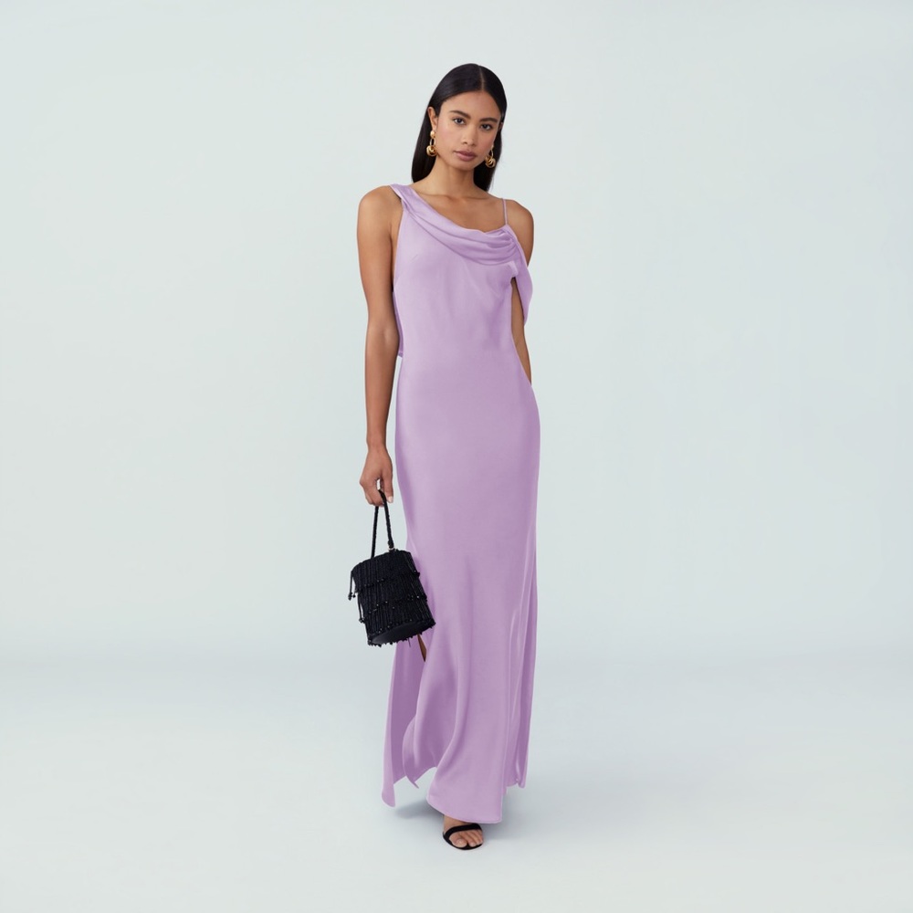 Fame And Partners Francois Dress in Lilac
